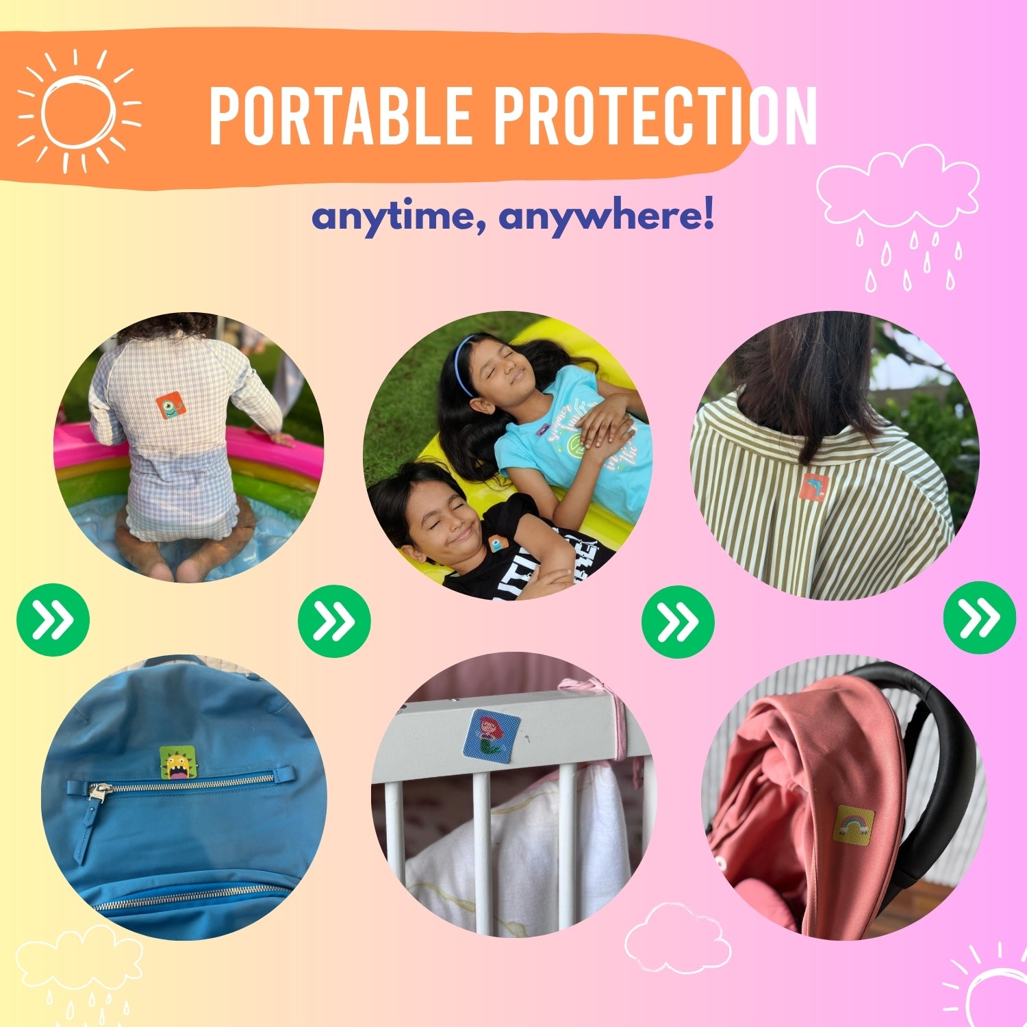 Double Combo: Tropical Burst (20 Bandages) + Fantasy Creatures (24 Patches)