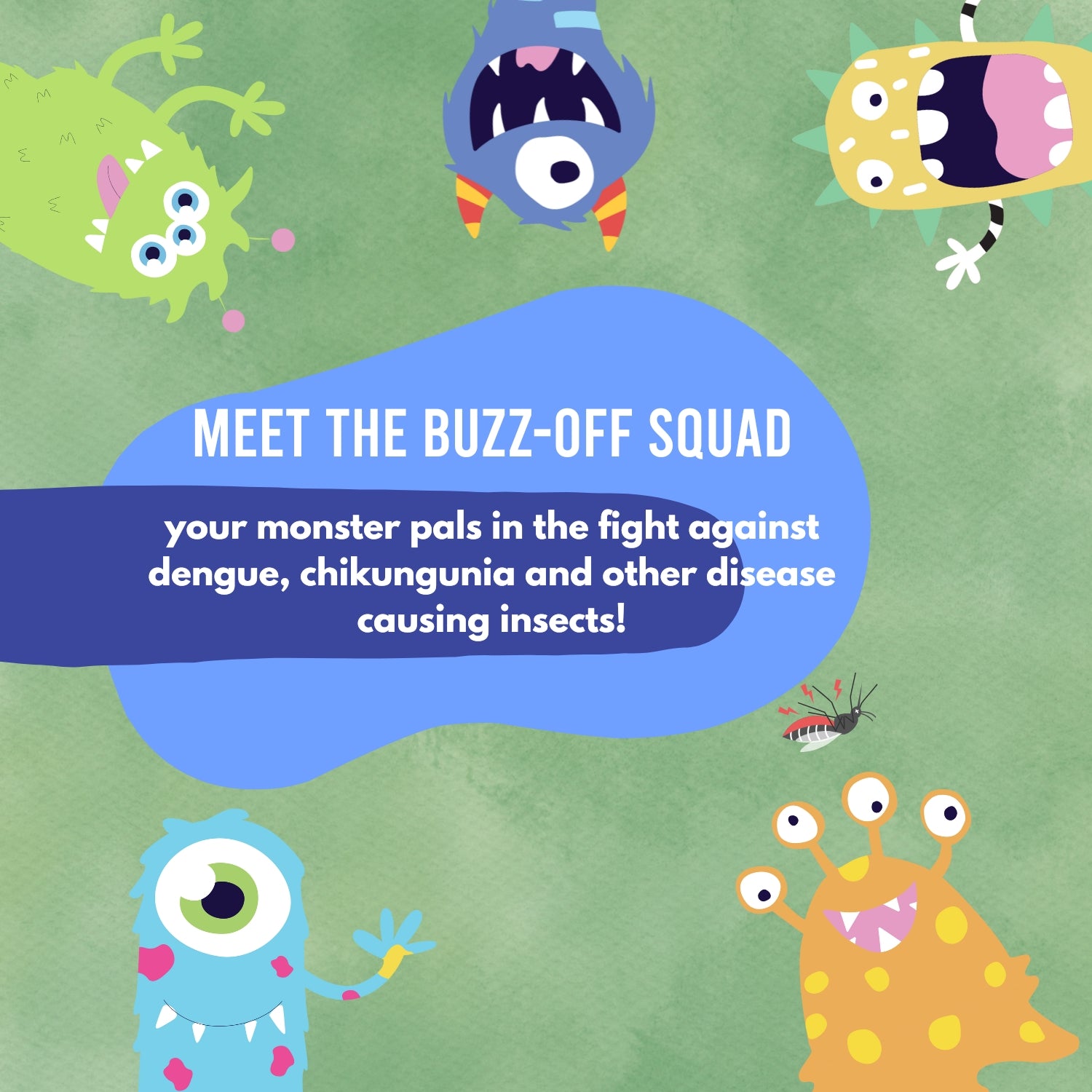 Double Combo: Monster Party Patches (Pack of 24) and Spray (100ml)