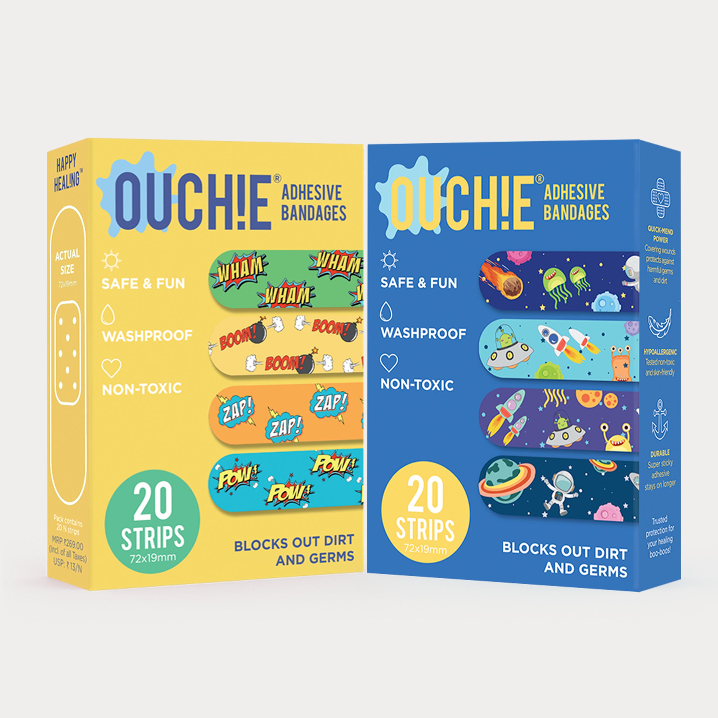 Double Combo: Comic Action & Space Jam (40 Bandages)