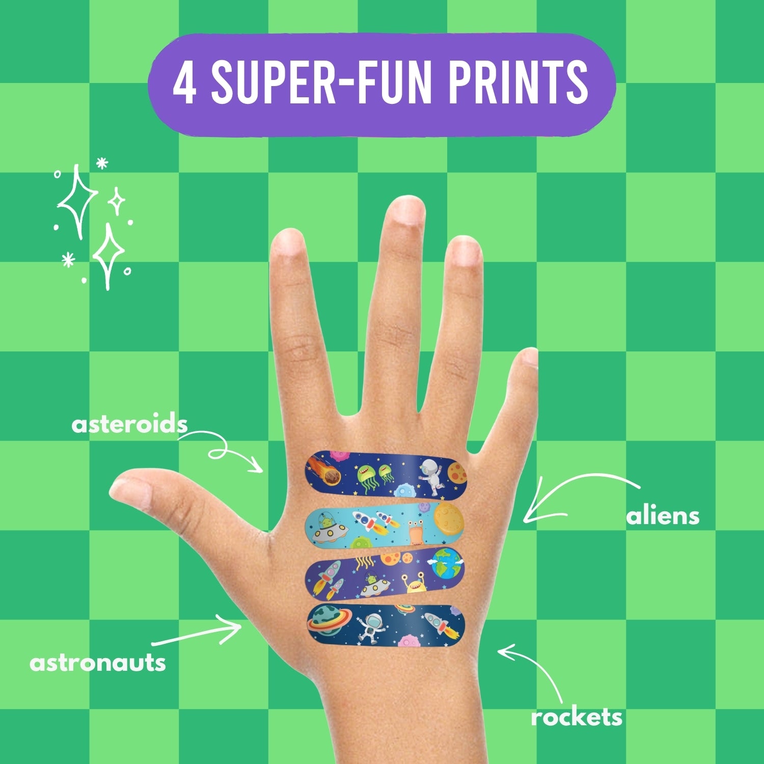 Double Combo: Space Jam (20 Bandages) + Monster Party (24 Patches)