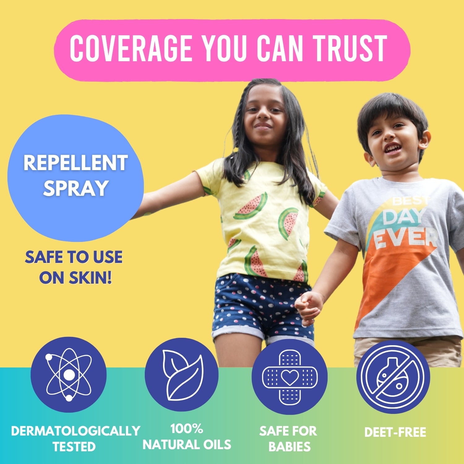 Double Combo: Fantasy Creature Patches (Pack of 24) and Spray (100ml)