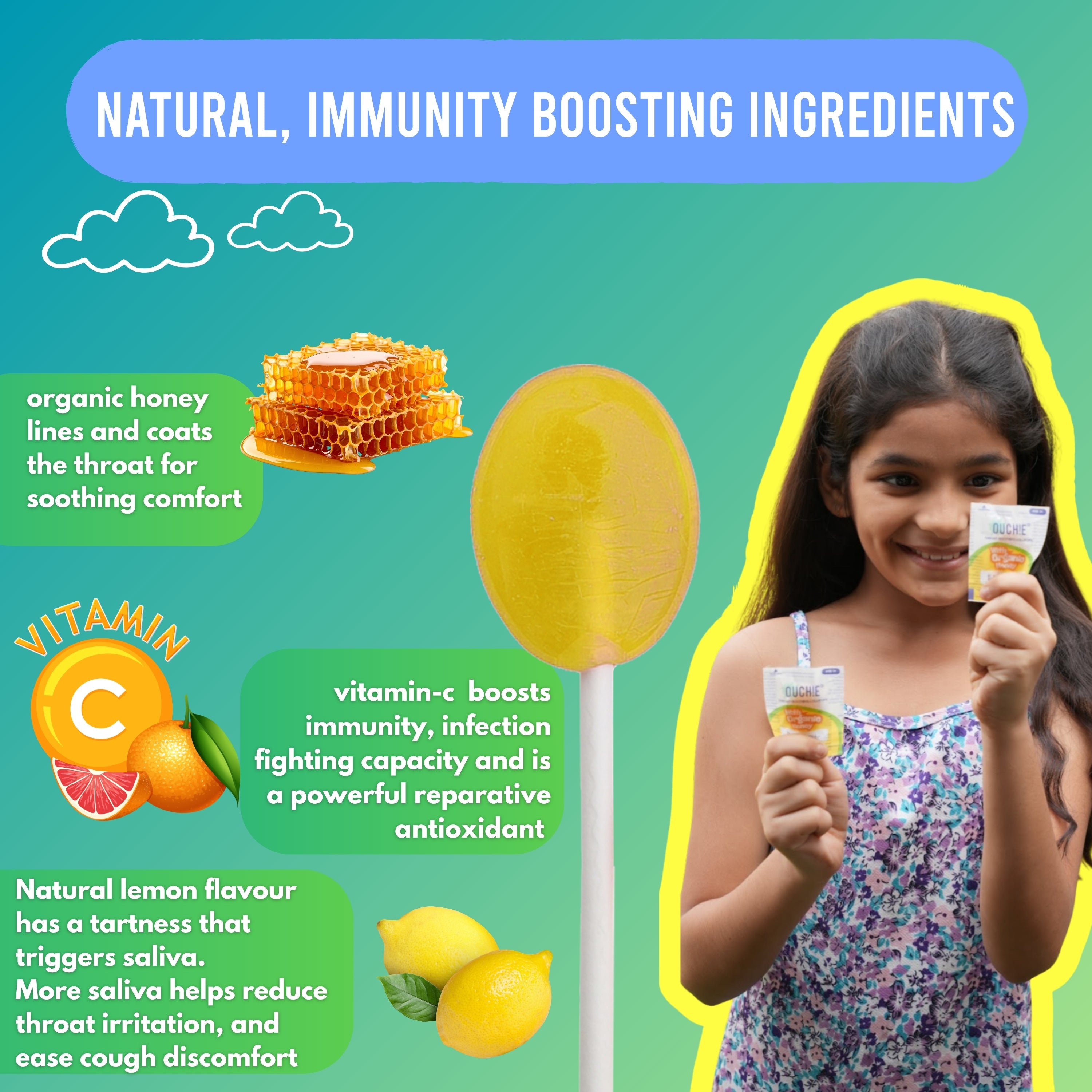 Double Combo: Lemon & Organic Honey (Pack of 15) + Strawberry & Organic Honey (Pack of 15)
