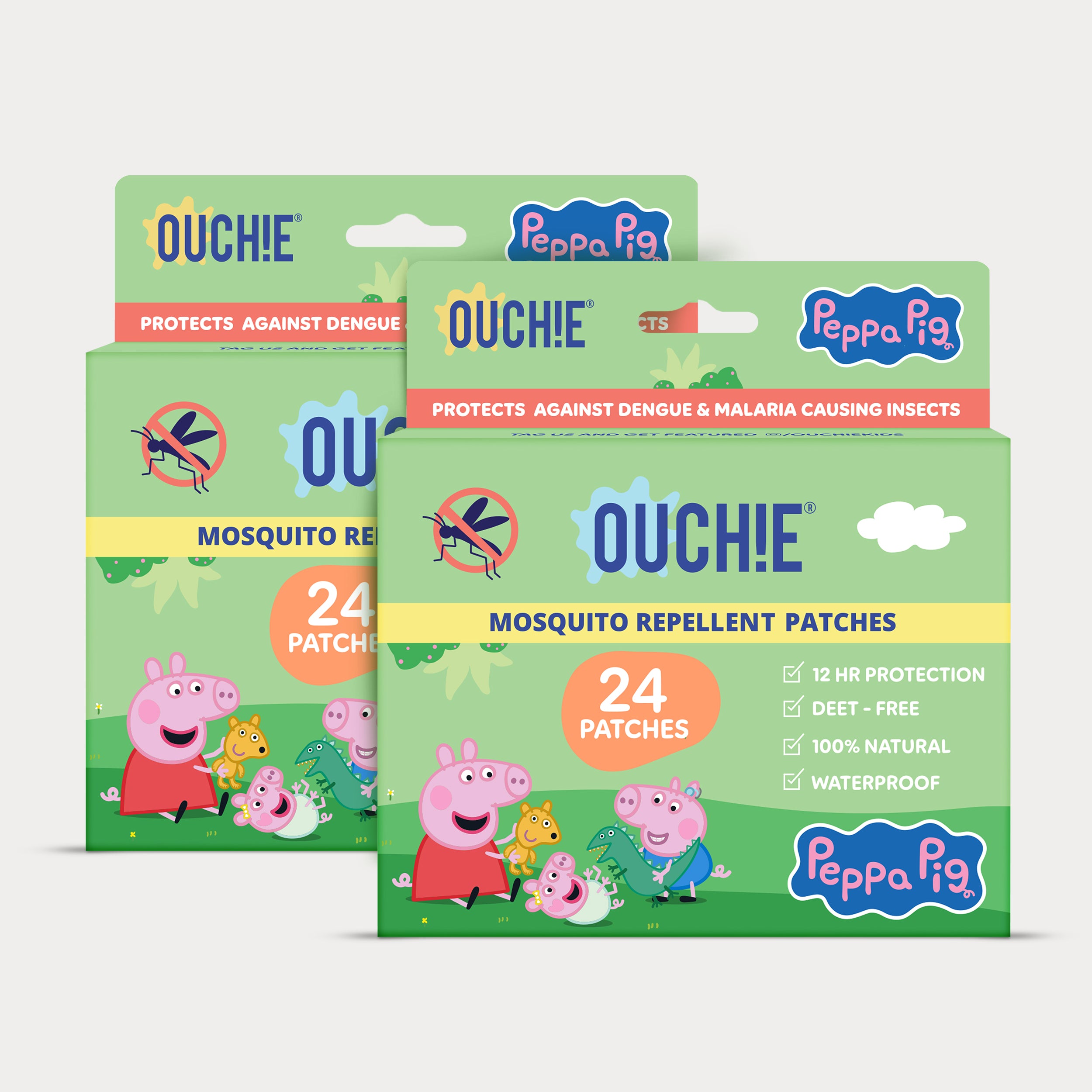Double Combo: Peppa Pig & Family (48 Patches)