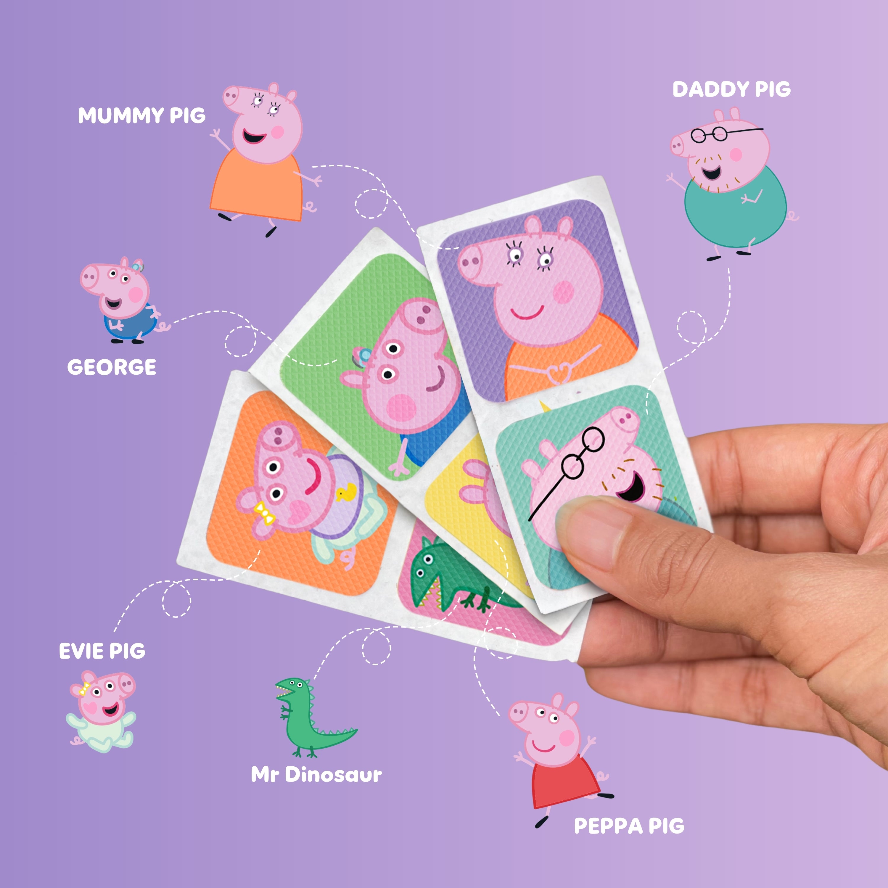 Double Combo: Peppa Pig & Family (48 Patches)