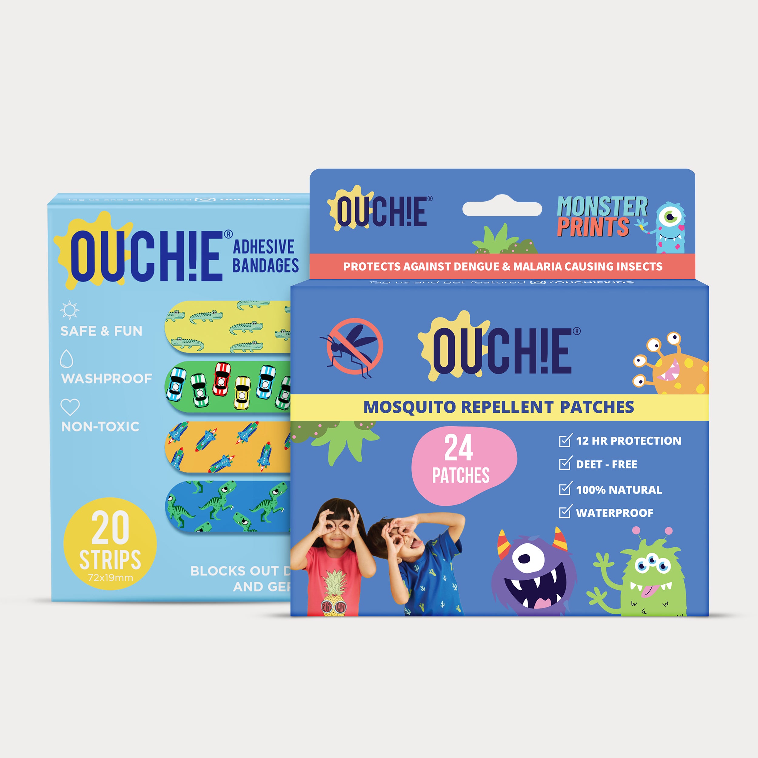 Double Combo: Adventure Awaits (20 Bandages) + Monster Party (24 Patch ...